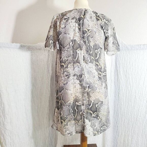 Show Me Your MuMu Snake Print Tunic Top/Dress  Size Small - Picture 4 of 6